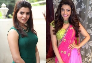 Samantha and Kajal Agarwal